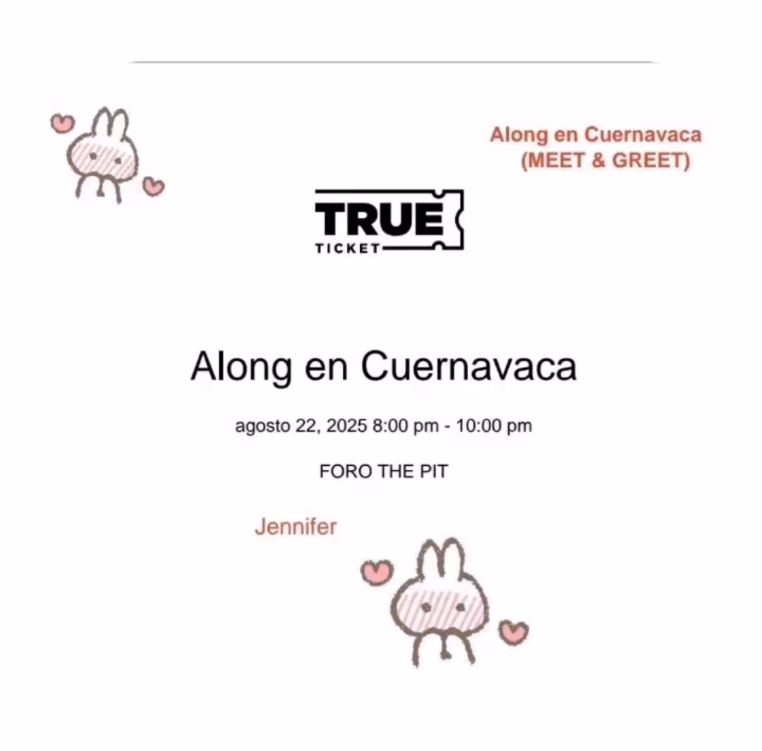 Oficialmente voy a ver a <a href="/alongmusic/">ALONG</a> 💗✨