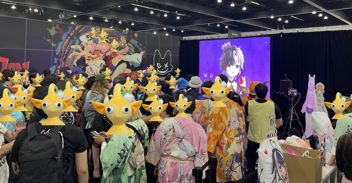 Rin "John VTuber" Penrose π (@rinpenrose) on Twitter photo Thank you to everybody who has been suddenly and mysteriously ambushed by me at conventions over the past few months. Please rest assured that it WILL happen again
(Image from <a href="/MosoBox/">MosoBox π Anime Expo WH-644</a> at AX, identifies protected by Privacy Pikmin) Thank you to everybody who has been suddenly and mysteriously ambushed by me at conventions over the past few months. Please rest assured that it WILL happen again
(Image from <a href="/MosoBox/">MosoBox π Anime Expo WH-644</a> at AX, identifies protected by Privacy Pikmin)