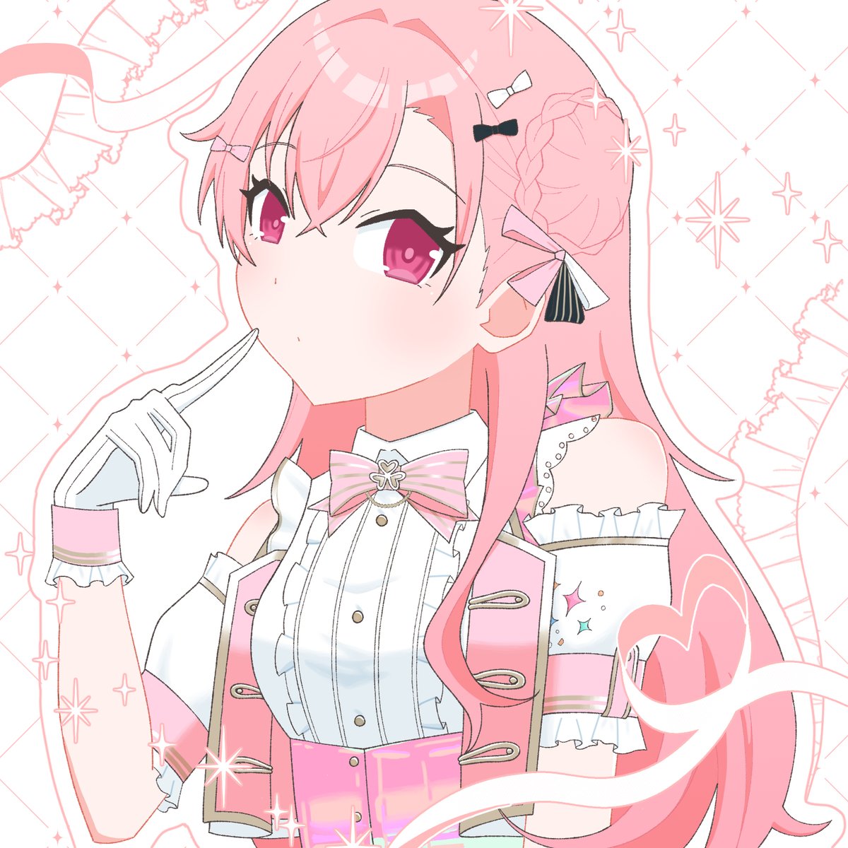 M0RI_59's tweet image. 🎀✨
#prsk_FA #桃井愛莉