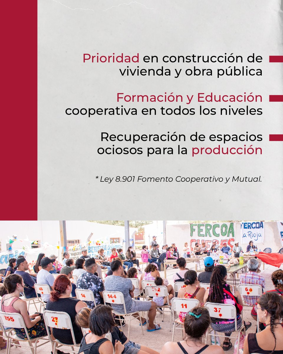 conarcoop's tweet photo. En el marco del Día Internacional de las Cooperativas que celebramos el pasado sábado, desde #Fercoa solicitan la implementación de la Ley 8.901 que busca el fomento del trabajo cooperativo y mutual.

Más info en este #Repost de la Federación de La Rioja👇 https://t.co/Mg28cKsZqP