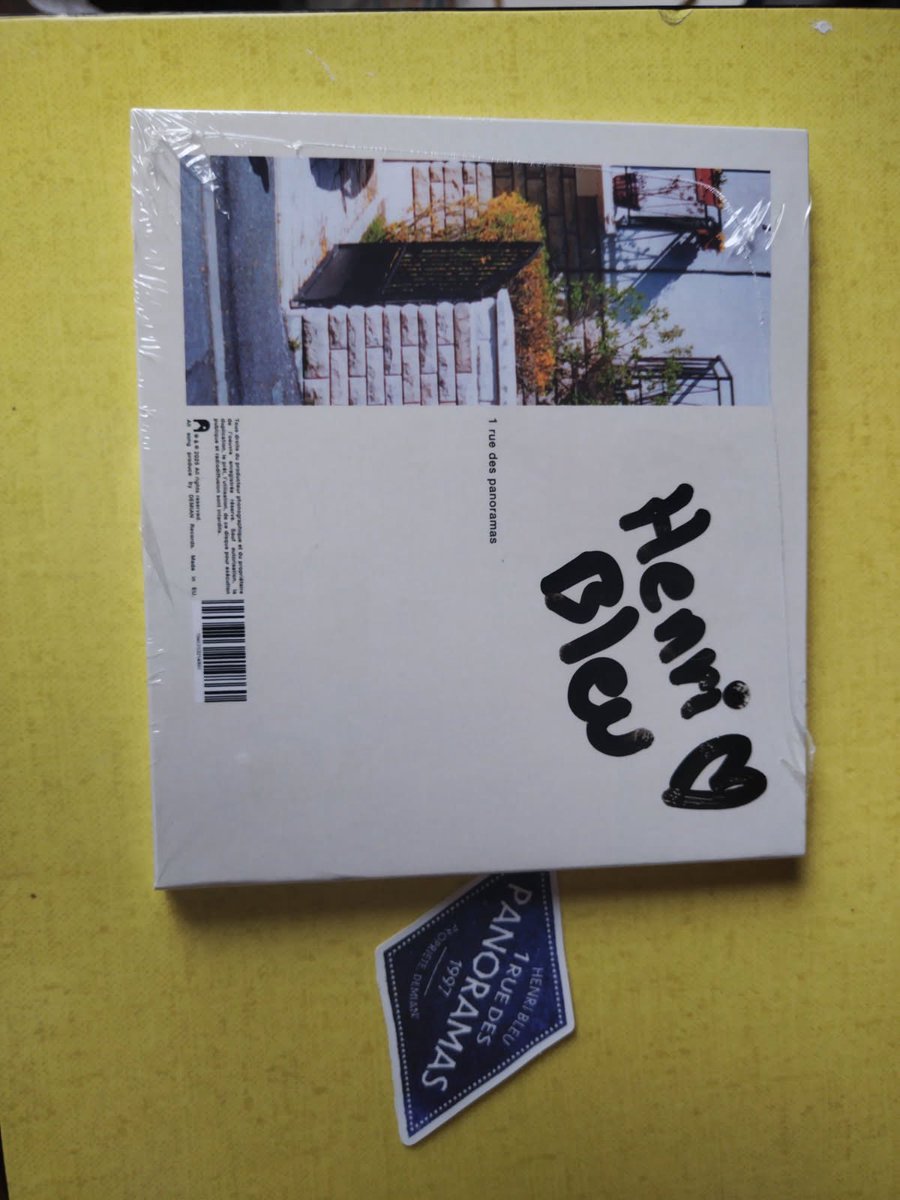 Je l’ai acheté pour une fois mais allez streamez le dernier projet d’Henri Bleu