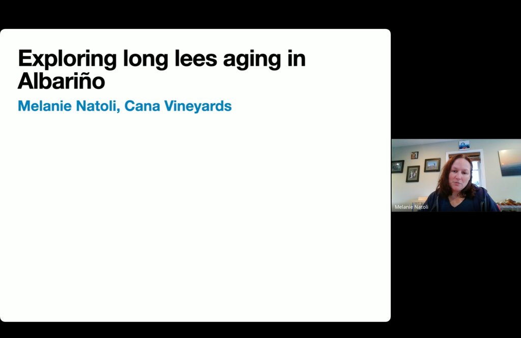 Last sensory session this year: Winemaker Melanie Natoli from <a href="/CanaVineyards/">canavineyards</a> joined us to delve into her experiment looking at the impact of extended lees aging on Albariño. We discussed advantages, disadvantages, and potential challenges.

Review at youtu.be/UDDiquHKp3w