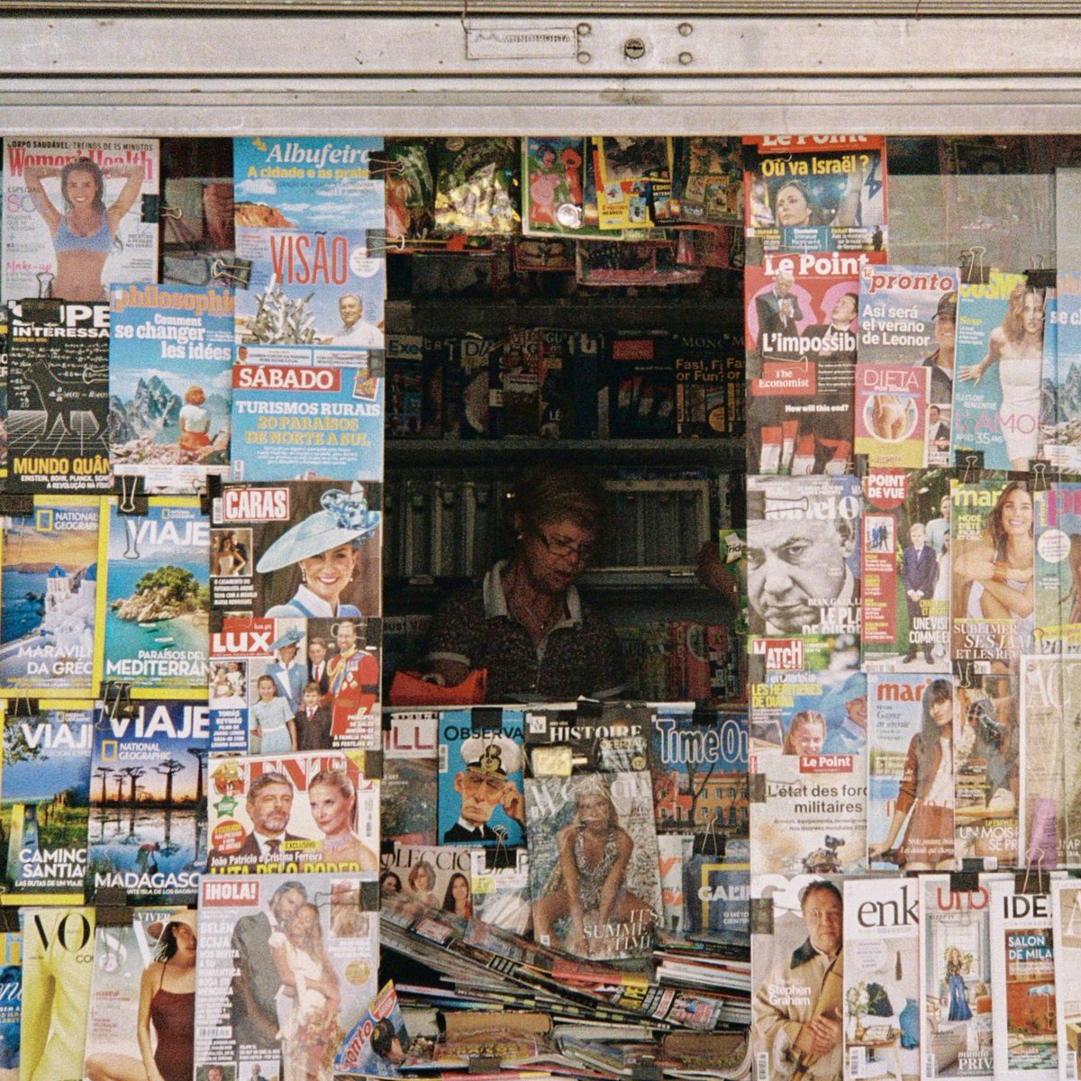 Оммаж Вивиан Мейер на цветную плёнку