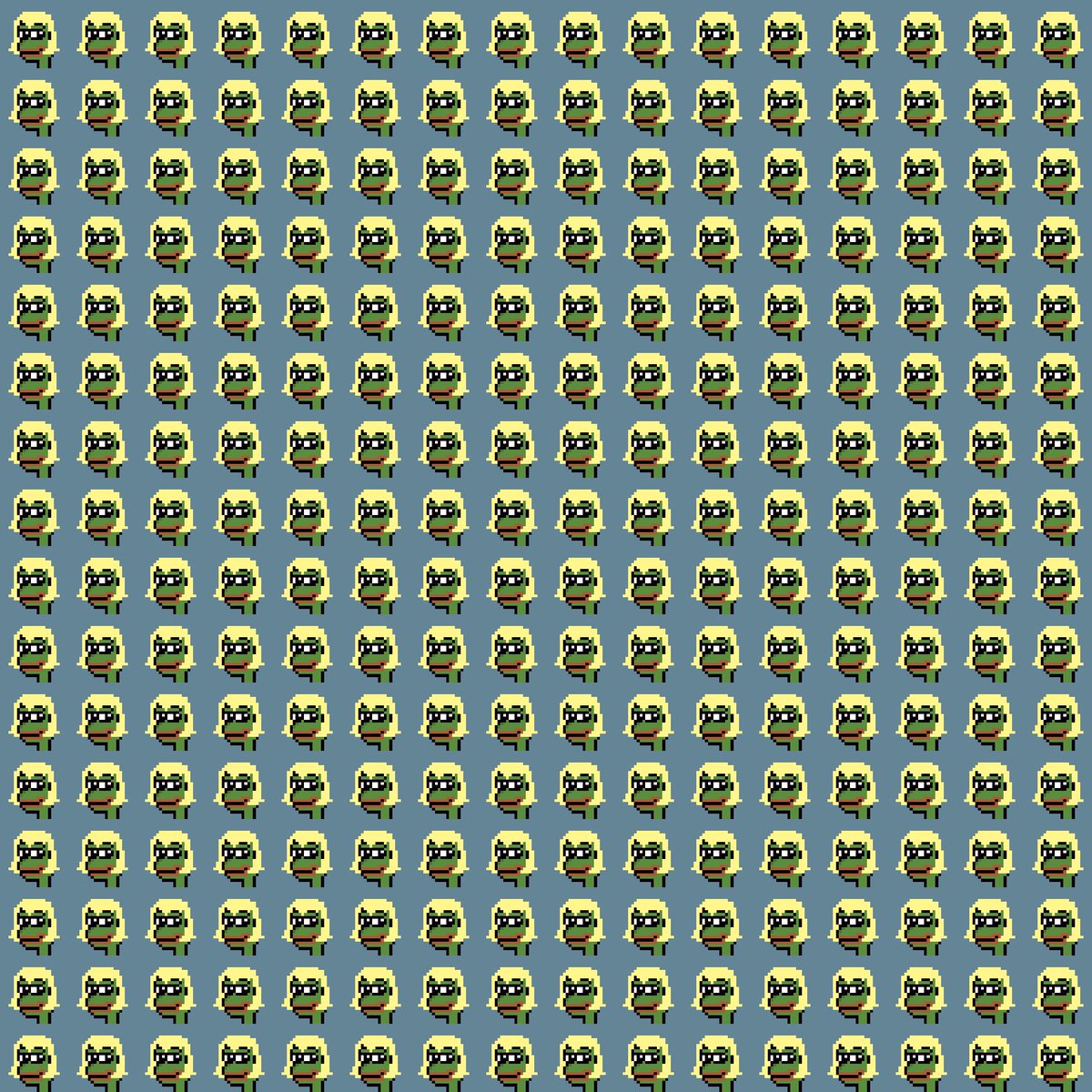 PepePhunksV2's tweet image. Generative art, forever on-chain.

#Pepephunks