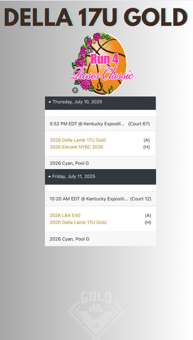 avabruner_0's tweet image. So excited to compete in @TFNsRun4Roses this week!! Come check us out!
@tford12kc @coachholland93 @NCSAwbb @CoachRikardNCSA