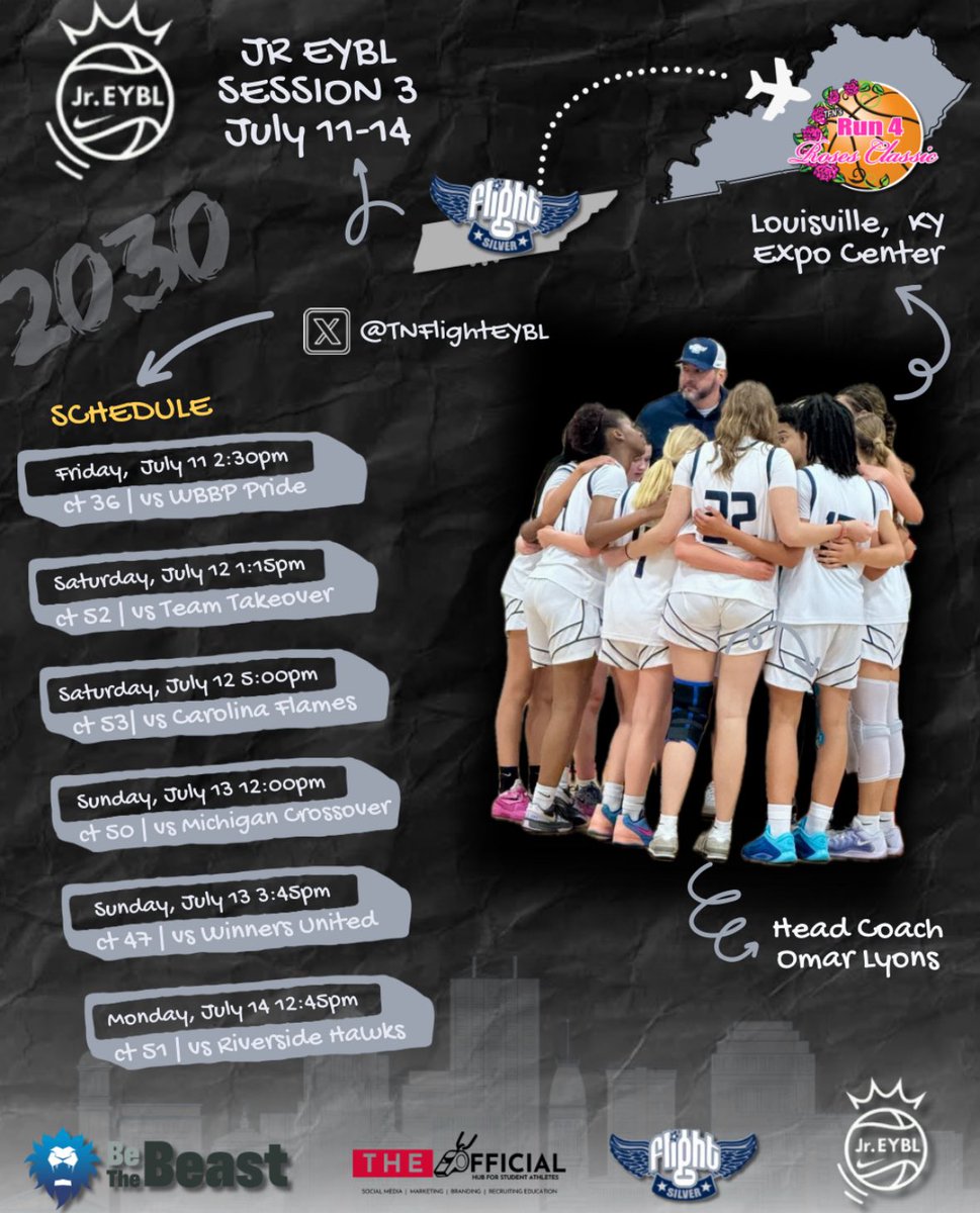 <a href="/TNFlightEYBL/">Tennessee Flight EYBL</a> <a href="/HPT30s/">Hardest Playing Team💨</a> <a href="/TFNsRun4Roses/">TFN's Run 4 Roses</a> <a href="/NikeGirlsEYBL/">Nike Girls EYBL</a>