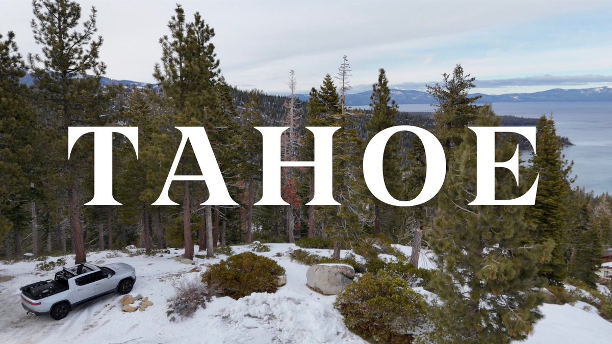 AmpdAdventures's tweet image. Good Morning and happy Monday! A new video of our trip to Lake Tahoe is out!
youtu.be/KUnChPyiqn8?si…