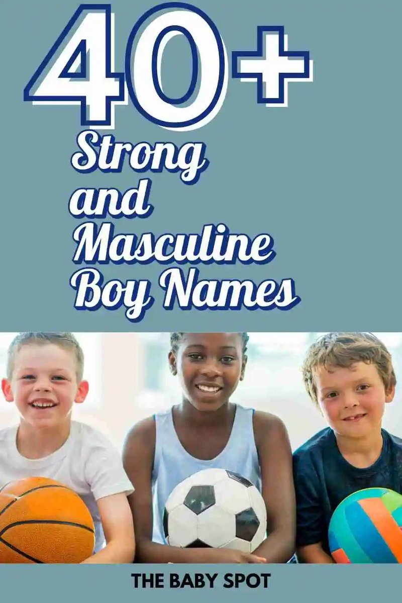 Here are some strong boy names that you are going to love thebabyspot.ca/40-strong-and-…