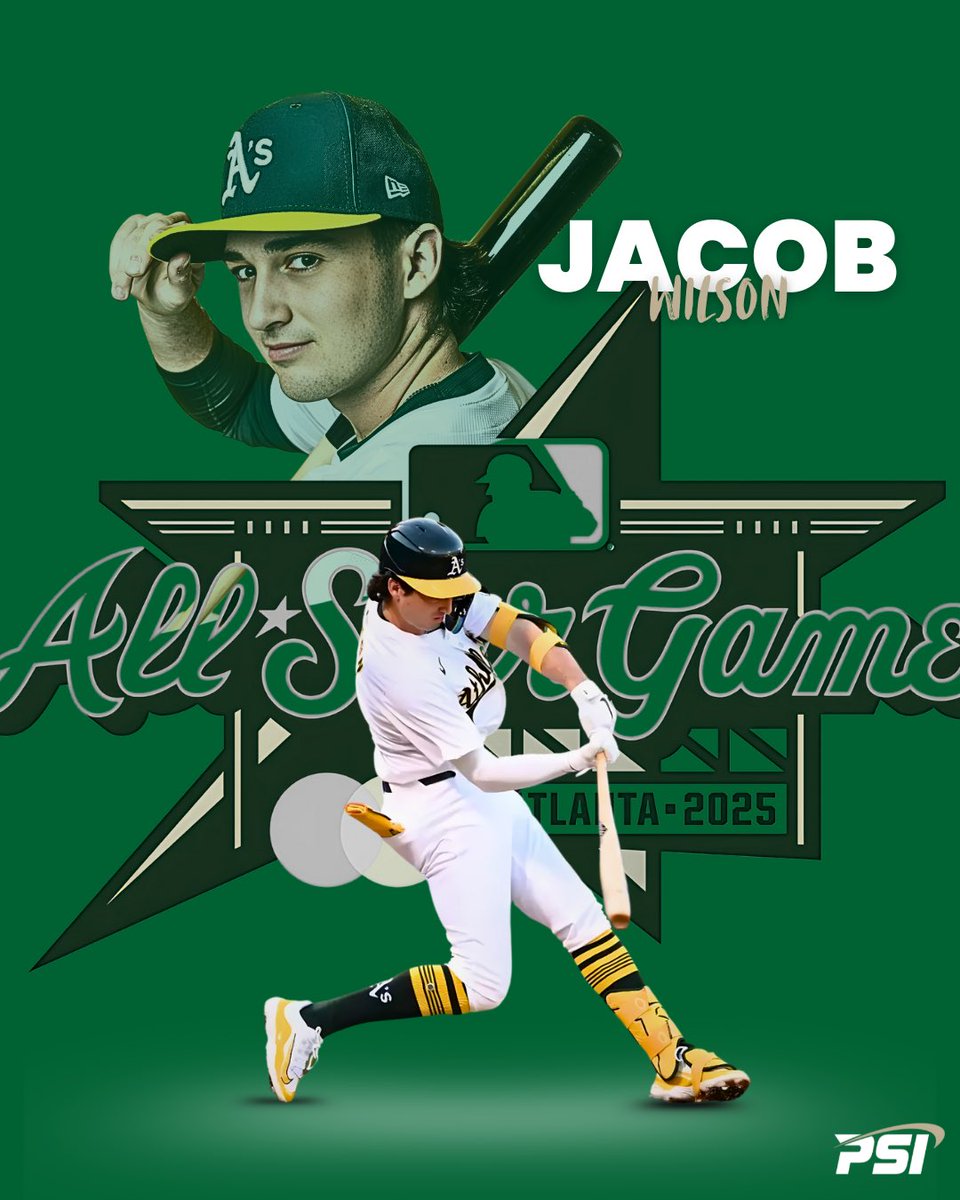 Congrats to Aaron Judge and Jacob Wilson on making the 2025 MLB All Star Game roster! This will be Aaron’s 7th All Star game as well as his 3rd time leading the American League in voting! Jacob becomes the 1st fan-elected rookie to be selected to start an All-Star game!#PSIFamily