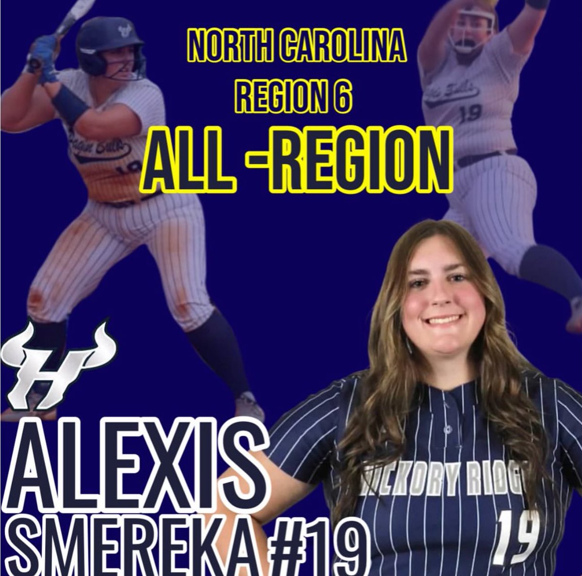 In addition to the 3 who received Al Region and All State.  We want to recognize and Congratulate 2 of our athletes <a href="/KMorgan2026/">Kennedy Morgan</a> &amp; <a href="/AlexisSmka/">Alexis Smereka</a> for getting  <a href="/NCHSAA/">NCHSAA</a> All-Region Honors! <a href="/hrhsbulls/">Hickory Ridge Ragin’ Bulls 🤘🏻</a> #GOBULLS 🤘🏽🥎