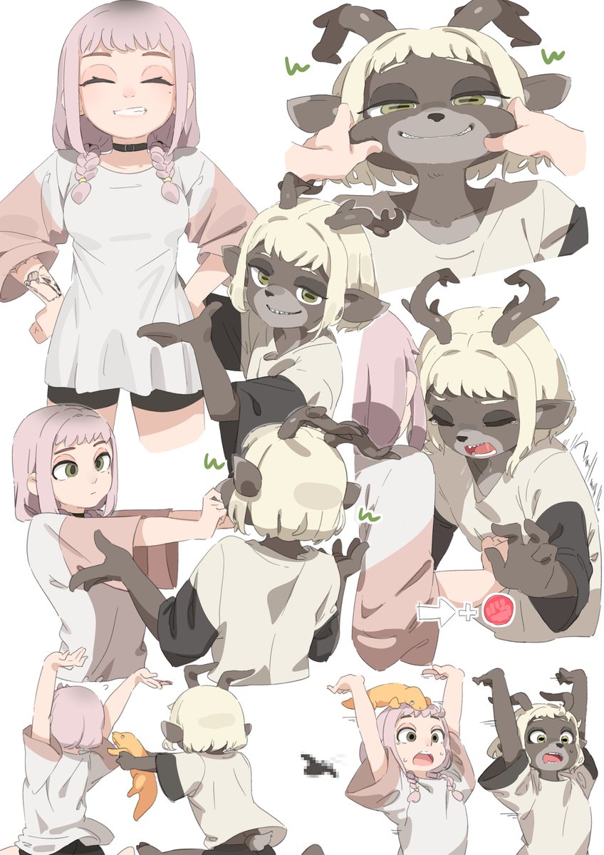 この一人と一匹めちゃすきファンアート
#StudioWrong #FanArt