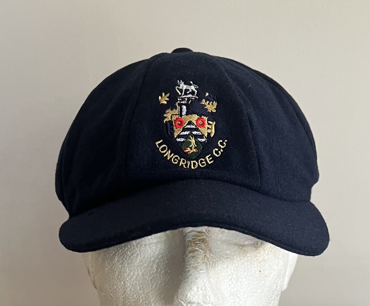 Longridge CC navy traditional caps