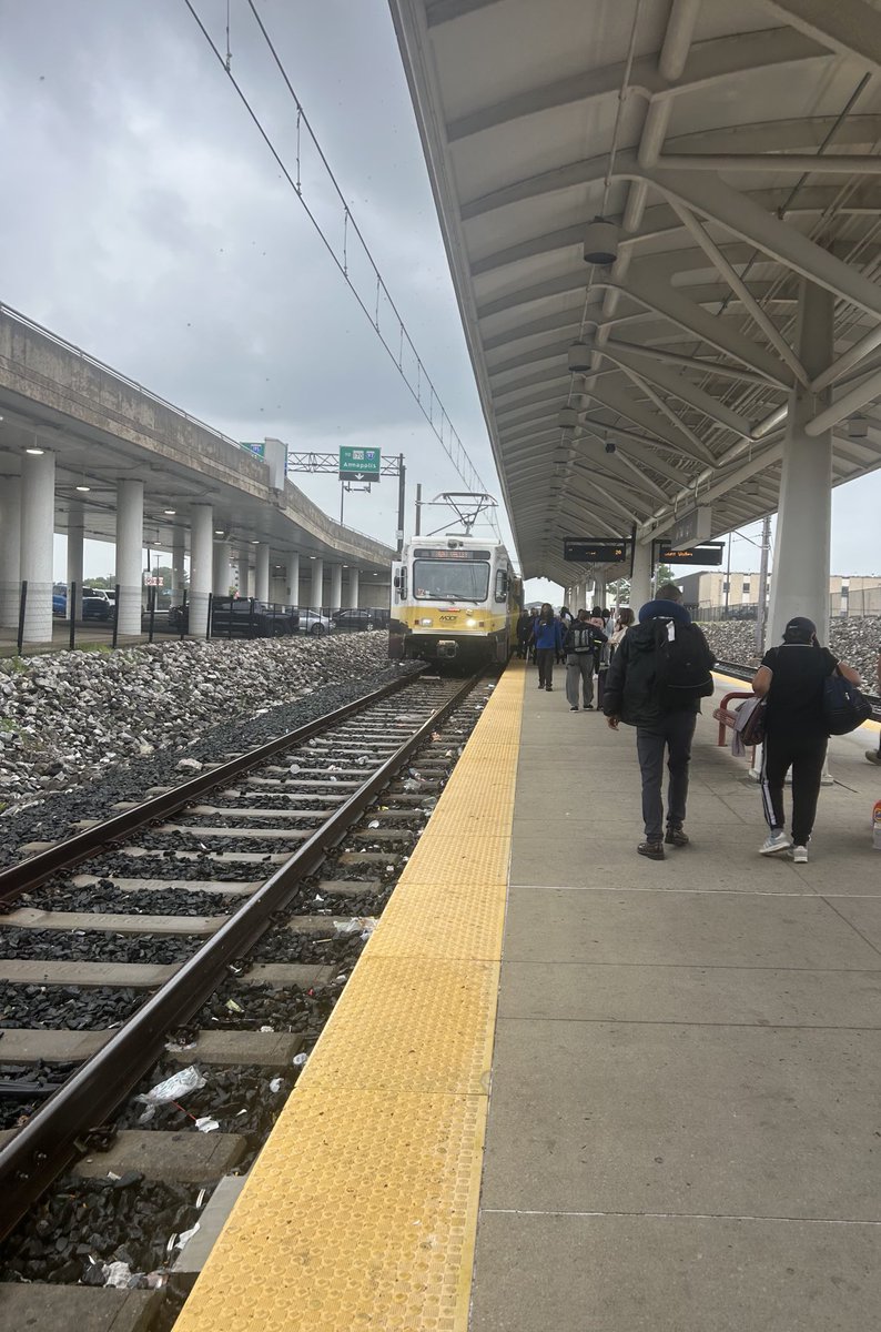 Holly Arnold (@mdotmtaholly) on Twitter photo Caught a full <a href="/mtamaryland/">MTA Maryland</a> train to and from BWI this morning! And got to catch up with one of our fantastic fare enforcement officers. In addition to checking fares, he was helping riders with directions and ensuring safety on the train. Caught a full <a href="/mtamaryland/">MTA Maryland</a> train to and from BWI this morning! And got to catch up with one of our fantastic fare enforcement officers. In addition to checking fares, he was helping riders with directions and ensuring safety on the train.