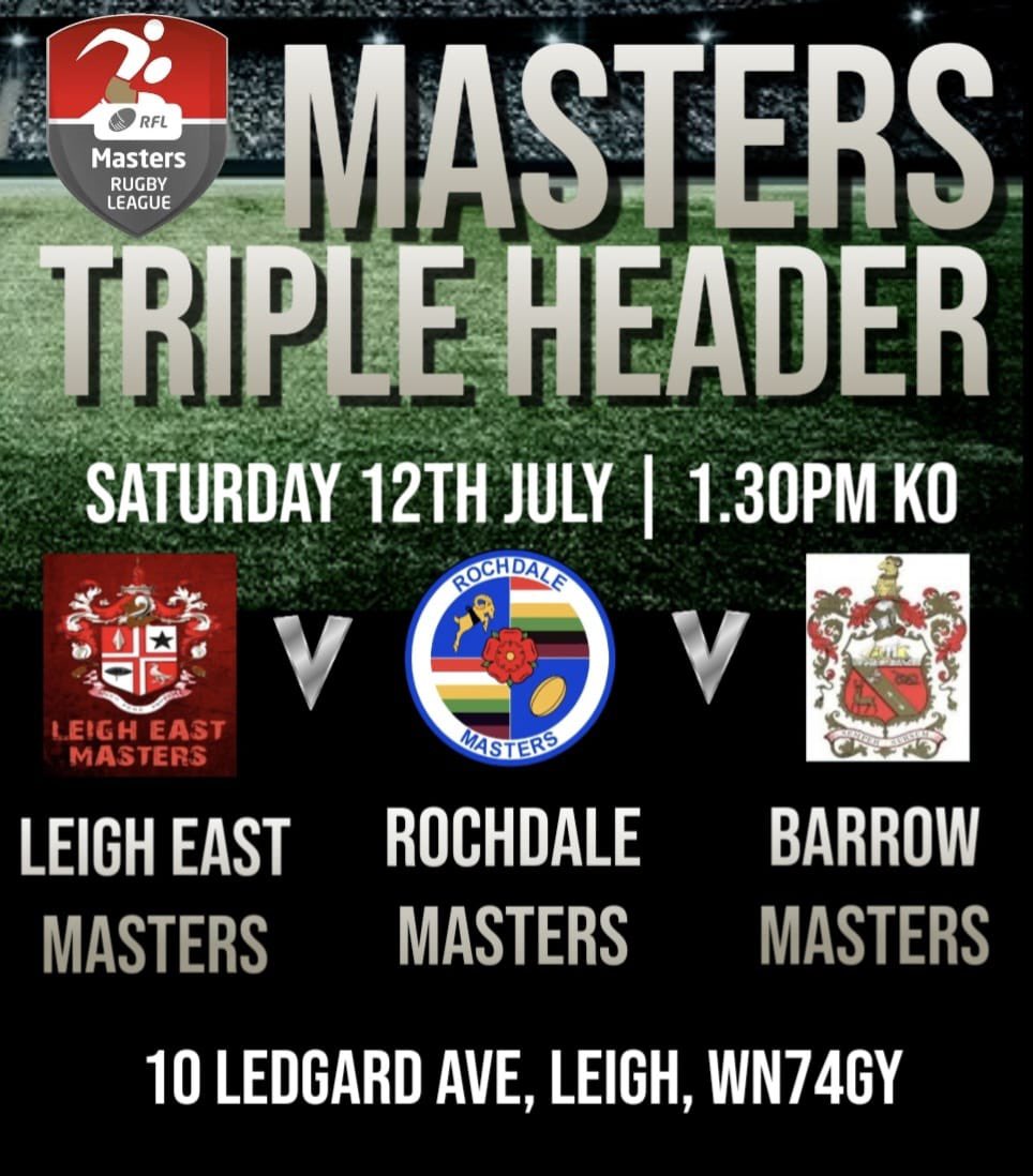 Rochdale Masters Rugby League tweet media