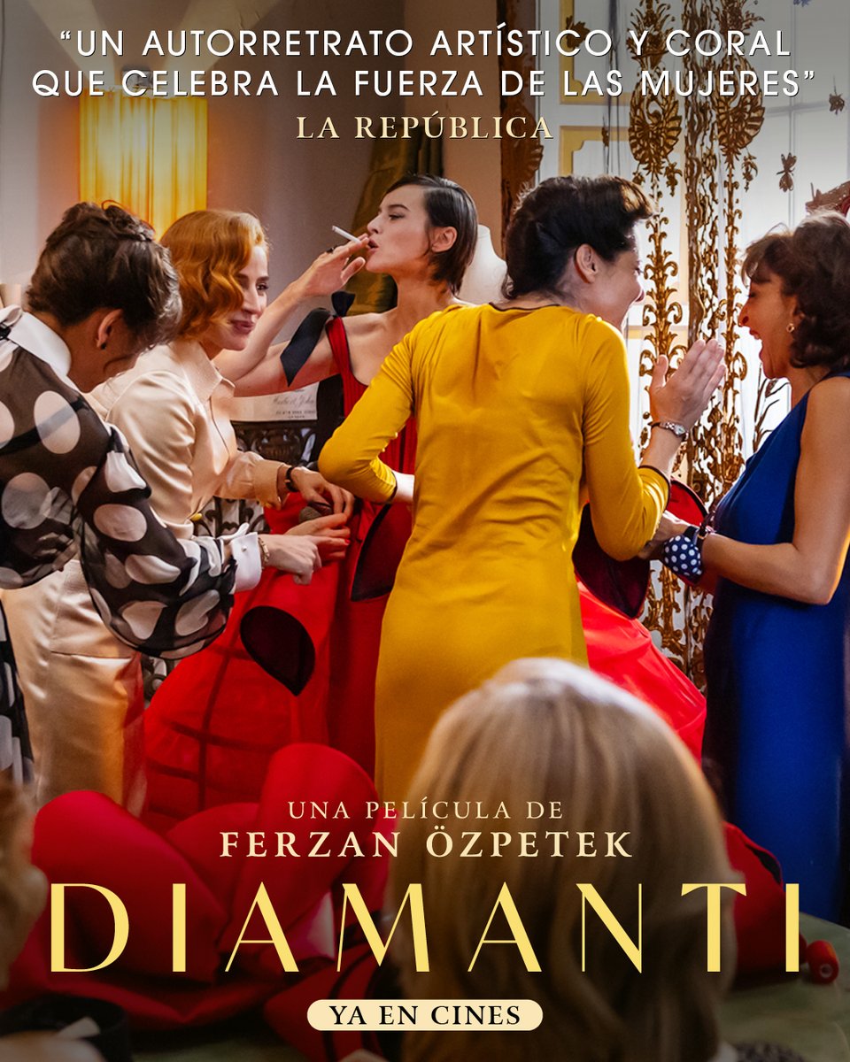 No te pierdas DIAMANTI✂️

Empieza la primera semana de 'Diamanti' en la gran pantalla. No olvides aprovechar el día del espectador y/o el martes senior en tu cine más cercano para disfrutar de la película italiana más taquillera del 2024.

🎟️ Entradas y cines en: