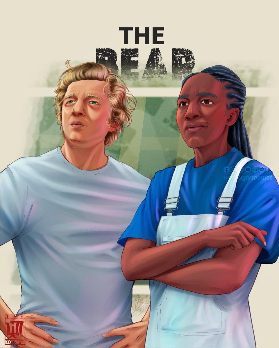uglytoonist's tweet photo. Carmy Bear
And Sydney Bear 
From: The Bear 

#theuglytoonist #digitalart #artwork #thebear #carmy #fyp #fypシ❤️ https://t.co/rq0psEZJyh