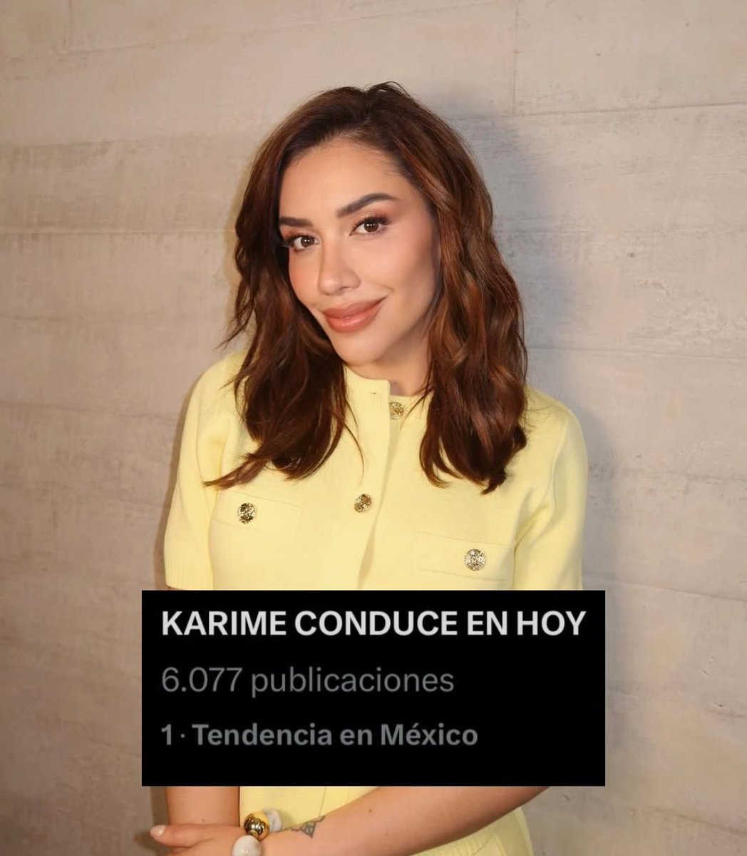 🎉 | Perrisimxs, se llegó al #1

— Sigamos con la frase para que se mantenga. 🙌

KARIME CONDUCE EN HOY

#KarimePindterᅠᅠ #KarimeWorldwide
