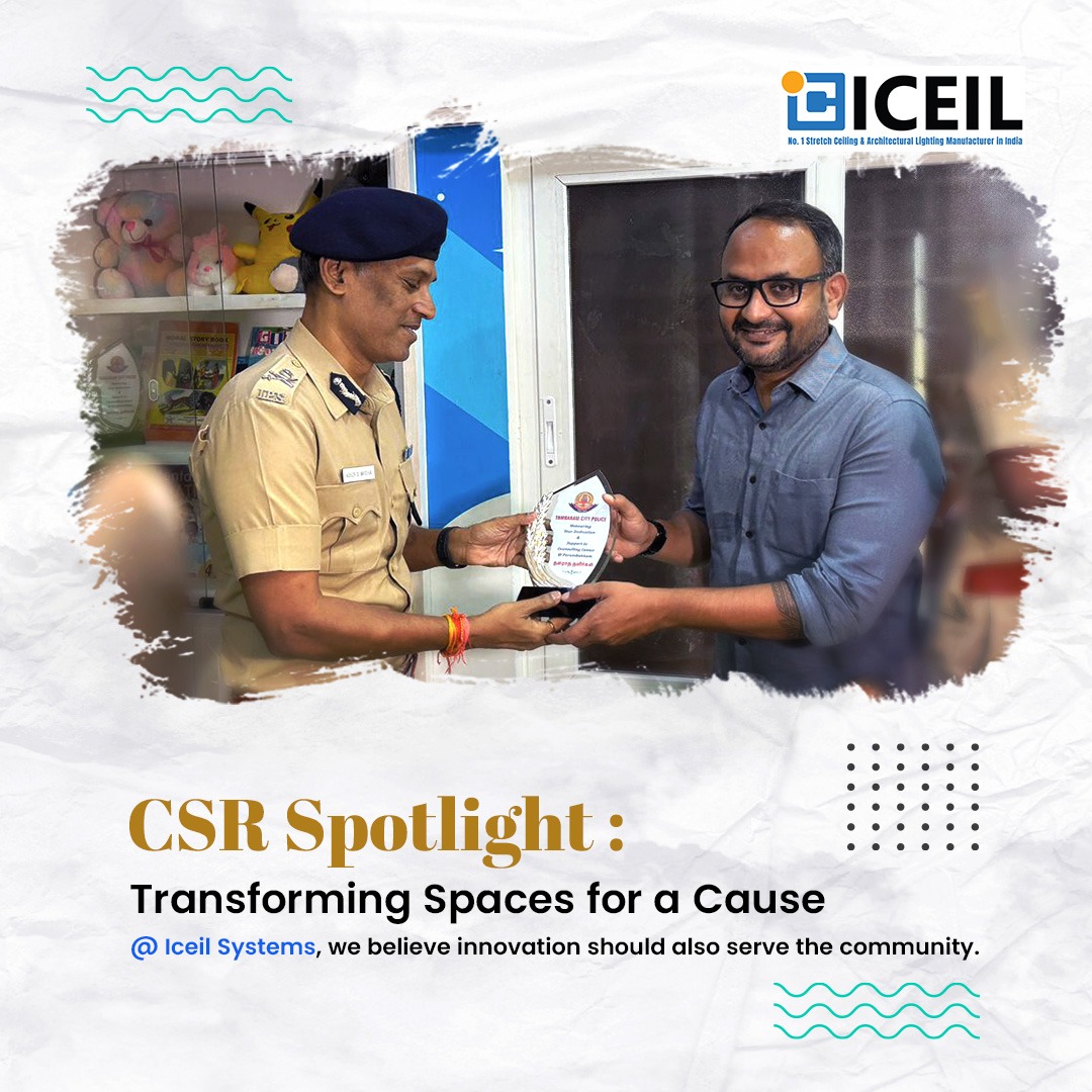 iceilsys's tweet image. ✨ CSR at Iceil ✨ We revamped a Children’s Counselling Center in Perumbakkam free of cost, earning praise from Tambaram Police. Innovation with purpose! 

#iceilsystems #csr #stretchceilings #stretchceilingmanufacturer #lightingmanufacturer #lightingbyiceil