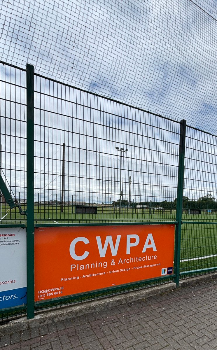 CWPA is proud to support <a href="/RoundTowersLusk/">Round Towers Lusk GAA</a> through our new pitch-side sponsorship at their home grounds. Here’s to continued success both on &amp; off the pitch — &amp; to a strong partnership with Lusk GAA as they build for the future
#CWPA #CommunitySupport #LuskGAA  #SupportingLocal