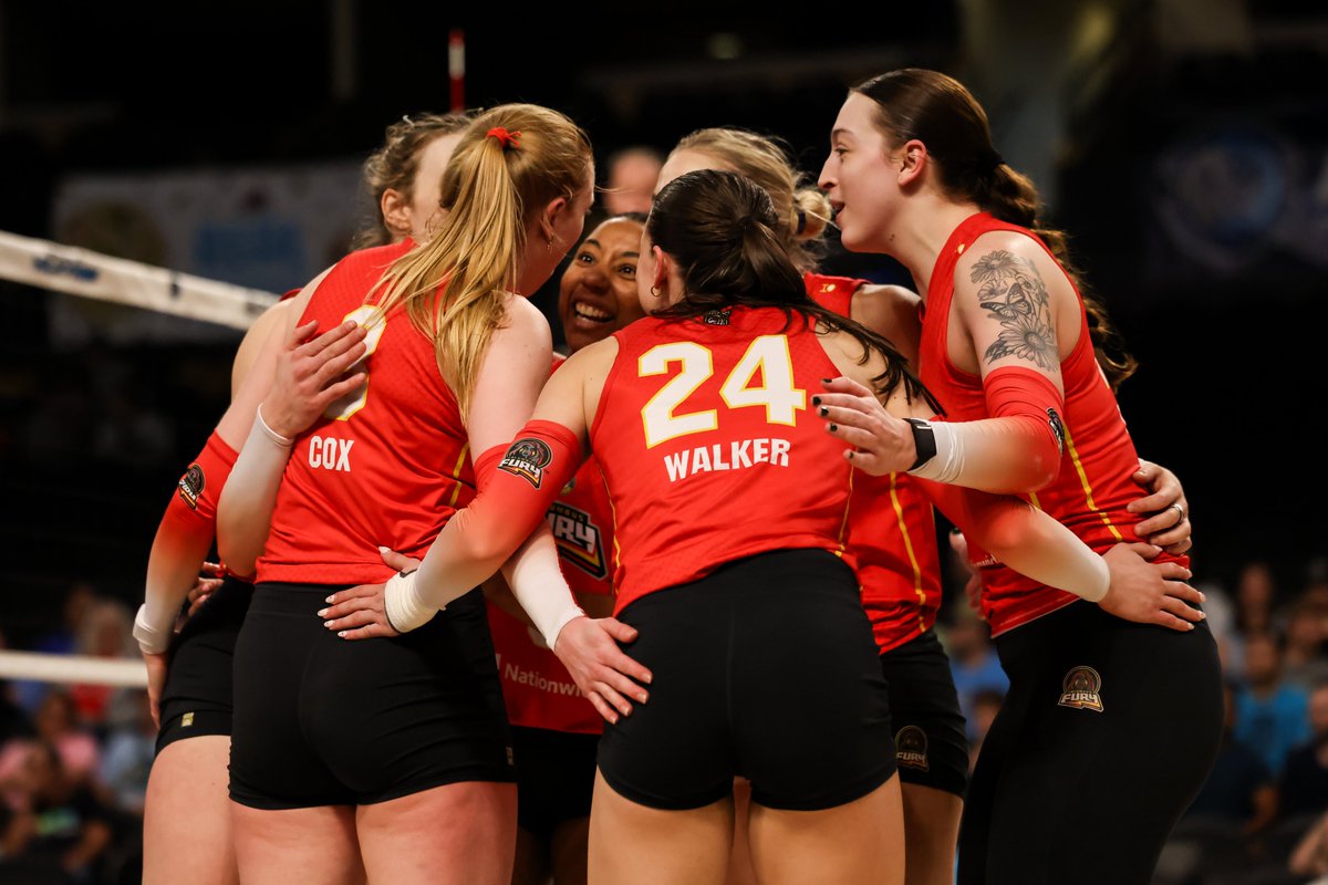 ColumbusFury's tweet image. The only game for us. 💛❤️🏐

#WorldVolleyballDay x #UnleashTheFury