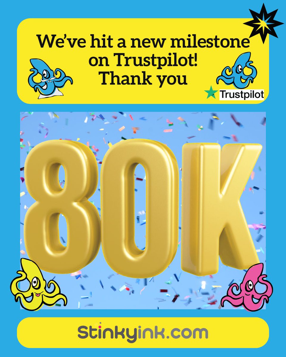 Over 80,000 reviews. Rated 4.9 stars. Voted #1.

Thank you to every single customer who trusted us, shared their experience, and helped us grow. Your support means everything 💙

#thankyou #80kstrong #ratednumberone #customerlove #trustpilot #trustpilotreviews