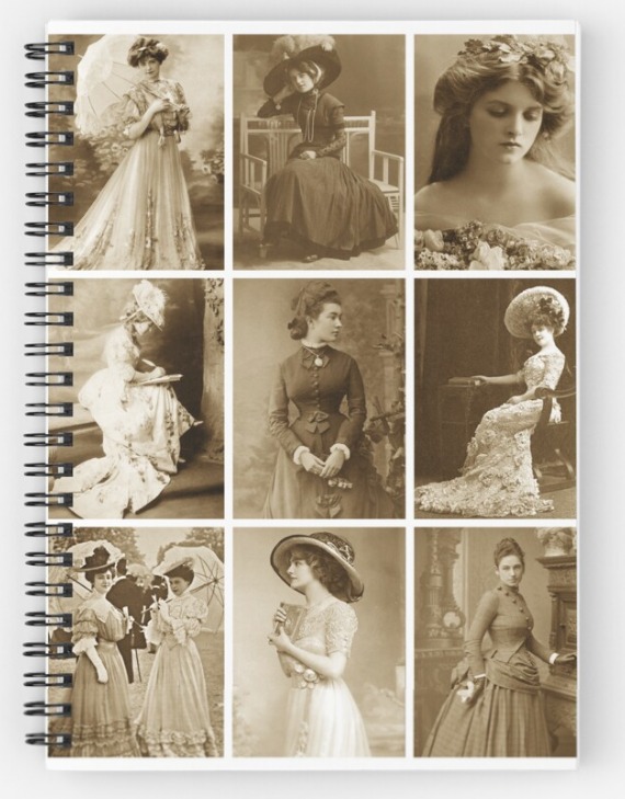 CenturyRetroHQ's tweet image. Women of The Victorian and Edwardian Era Photography Collage - Retro Photos Spiral Notebook
Available Here: redbubble.com/i/notebook/Wom…

#victorianera #victorian #victorianfashion #vintagefashion