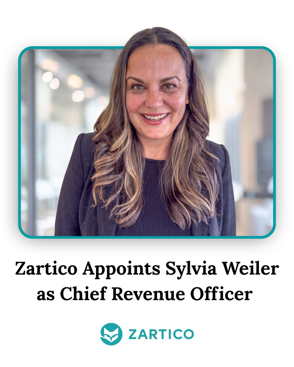 We are proud to welcome Sylvia Weiler to Zartico’s executive team as Chief Revenue Officer.

Read the full announcement → zartico.com/news/zartico-a…

#Leadership #Zartico #TravelTech #VisitorIntelligence #DestinationMarketing #DigitalTransformation