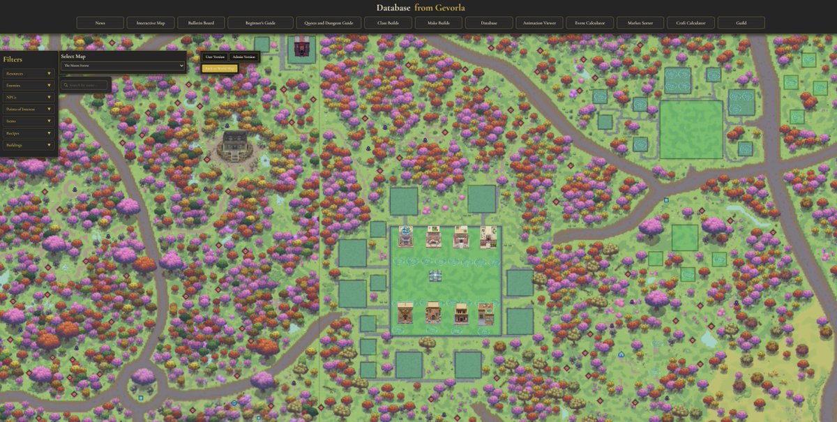 gevorla's tweet image. 🧙 @RuniverseGame & @ForgottenRunes
Major Site Update for mapforgottenrunes.pro !
🗺️ Added 250+ new map points, including Gathering Stations, Forges, and more
🏰 Introduced 2 new town in Moon Wood and Chronomancers Riviera regions
📱 Enhanced mobile map performance…