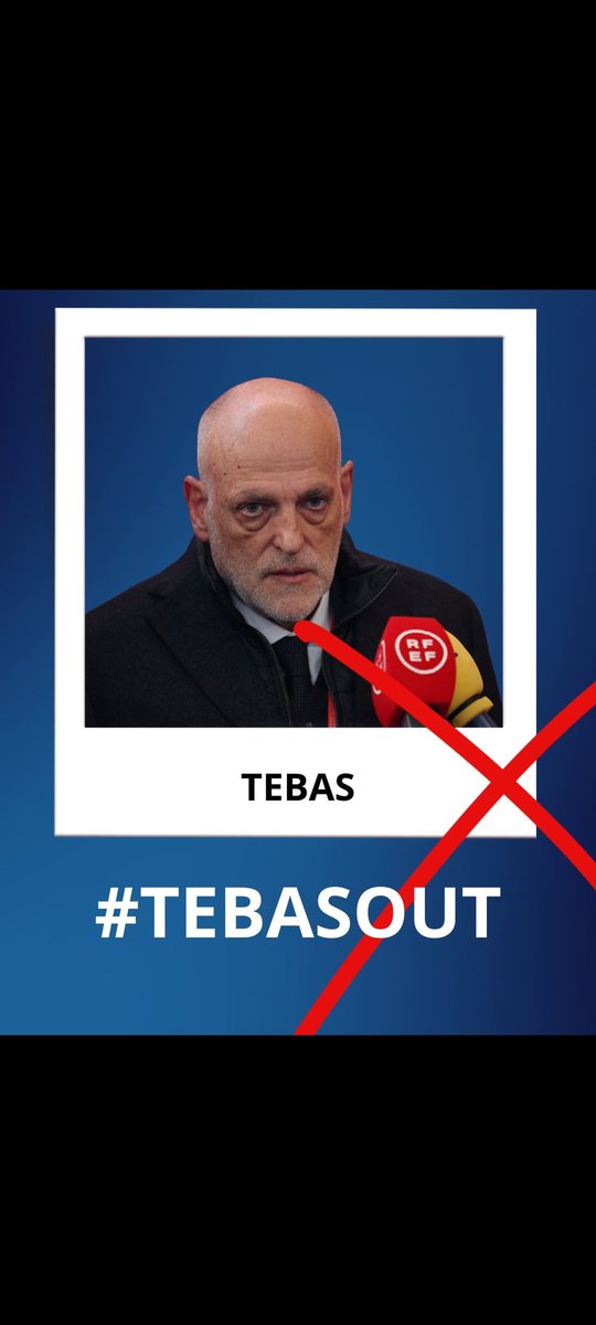 <a href="/forcabarca_ar/">FCB World</a> في كل سوق انتقالات:
الجماهير تنتظر... ثم تُصدم
أندية تعجز عن تسجيل لاعبيها
صفقات تنهار في اللحظات الأخيرة
نجوم يغادرون الليغا إلى دوريات أقوى
أندية تاريخية تتحوّل لأسواق تصدير فقط

المتسبب؟ نفس الشخص كل مرة... تيباس!
🚫 لا نريد رئيساً يقتل المنافسة 🚪 ارحل يا تيباس
#TEBASOUT