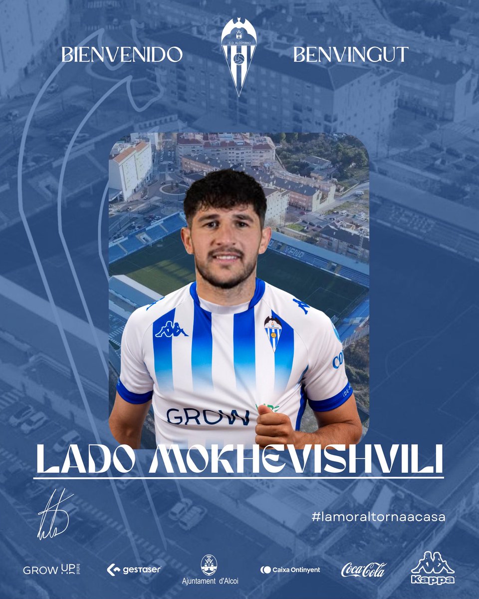 La Moral torna a casa i Lado Mokhevishvili també 💙

Benvingut de nou! 

#LaMoralTornaACasa