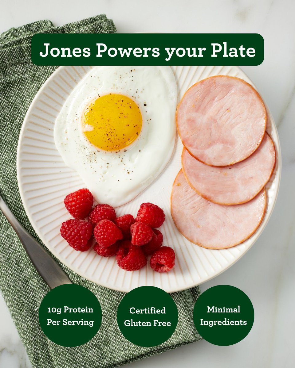 From breakfast to dinner and snacking in between, Jones Canadian Bacon brings real flavor and, with 10g of protein per serving, real fuel. 

Find it near you! 
brnw.ch/21wTXxk