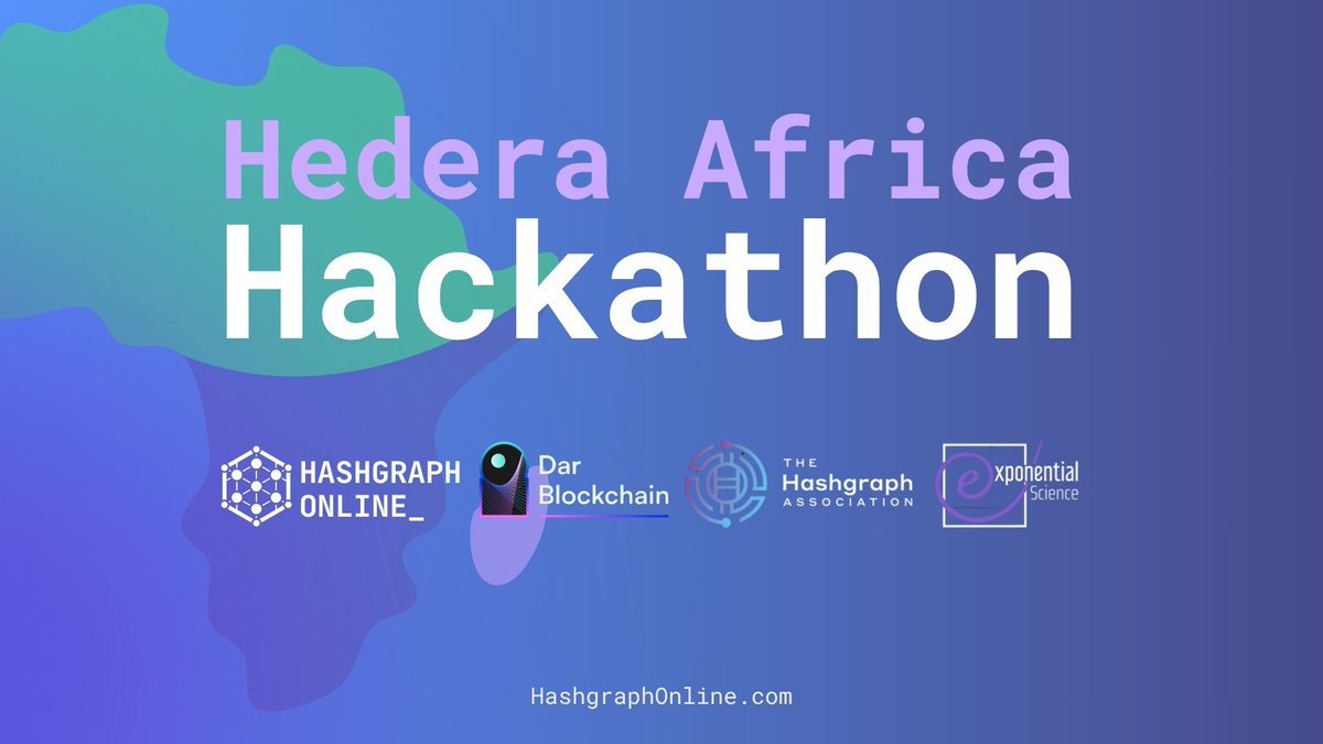 Hashgraph Online DAO (@hashgraphonline) on Twitter photo We're thrilled to announce our official partnership with <a href="/The_Hashgraph/">The Hashgraph Association</a>, <a href="/Exponential_Sci/">Exponential Science</a>, and <a href="/Hedera_Hacks/">HederaHacks</a>
Building on the success of Hedera x AI, Hashgraph Online will help lead the AI track during the Hedera Africa Hackathon. We're thrilled to announce our official partnership with <a href="/The_Hashgraph/">The Hashgraph Association</a>, <a href="/Exponential_Sci/">Exponential Science</a>, and <a href="/Hedera_Hacks/">HederaHacks</a>
Building on the success of Hedera x AI, Hashgraph Online will help lead the AI track during the Hedera Africa Hackathon.