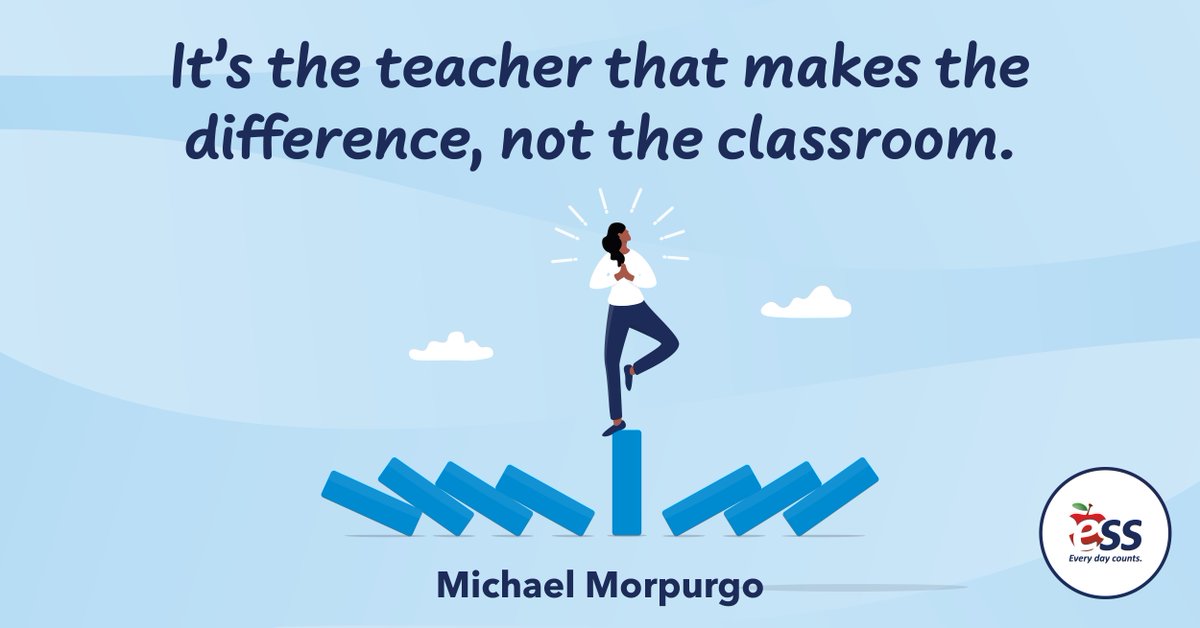 At ESS, we empower districts by providing dedicated educators who step in and step up, wherever they’re needed most. 💼

Looking to strengthen your substitute program? Let’s chat!

#EveryDayCounts #ESSEducation #MotivationalMonday