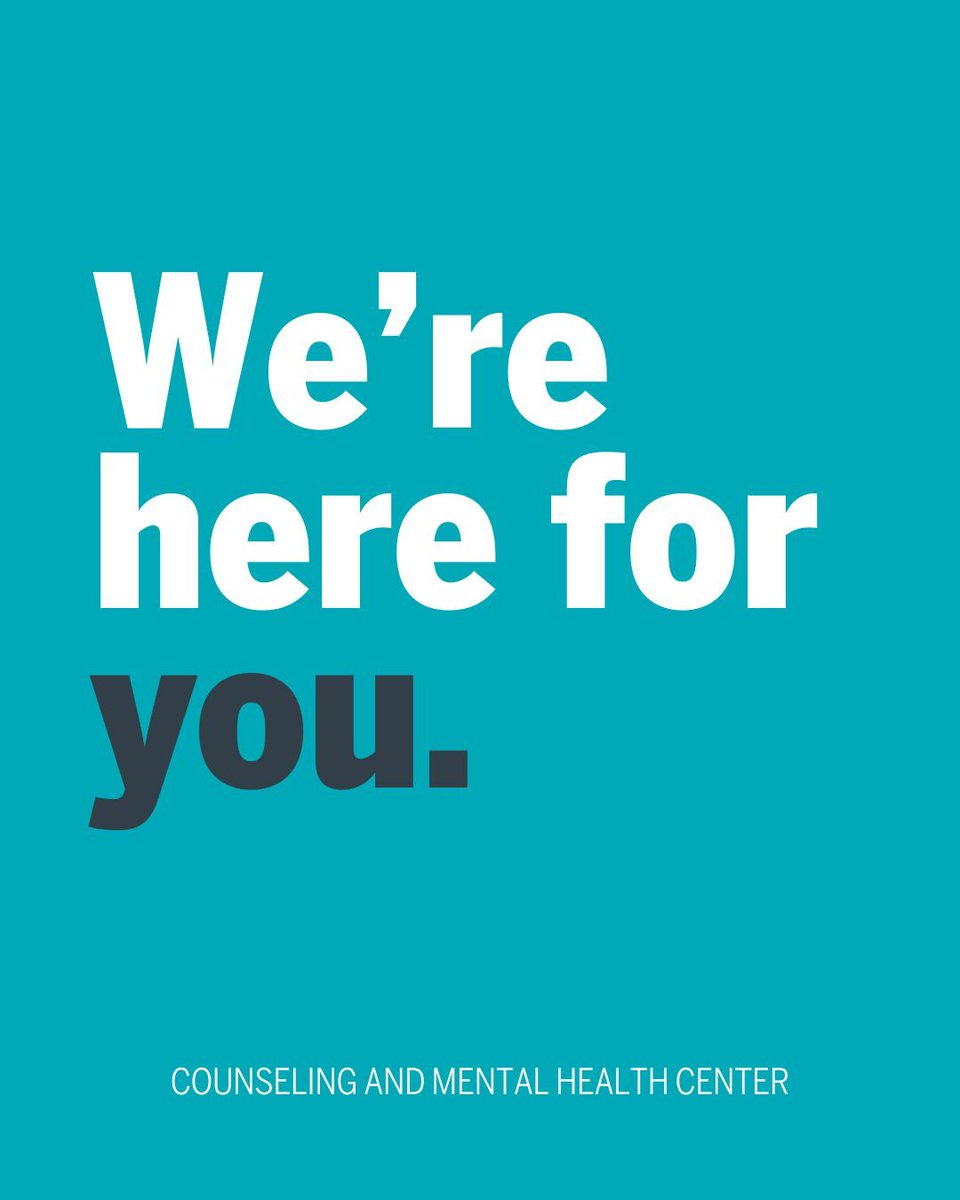 Healthyhorns's tweet image. CMHC is here for you.
Contact us at 512-471-3515, Monday to Friday, from 8 a.m. to 5 p.m., or visit us online at buff.ly/GgqAQny.
Our 24/7 services include a crisis line at 512-471-2255 and TimelyCare, a free virtual mental health platform (timelycare.com/utexas).