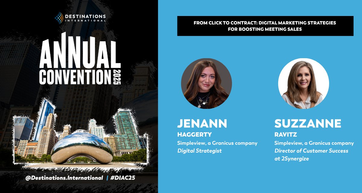 Get empowered to boost your #meetingsandevents sales 🤑 Attend our session at <a href="/destintl/">Destinations International</a> Annual Convention to dive into how #digitalmarketing can be the key to your sales success.