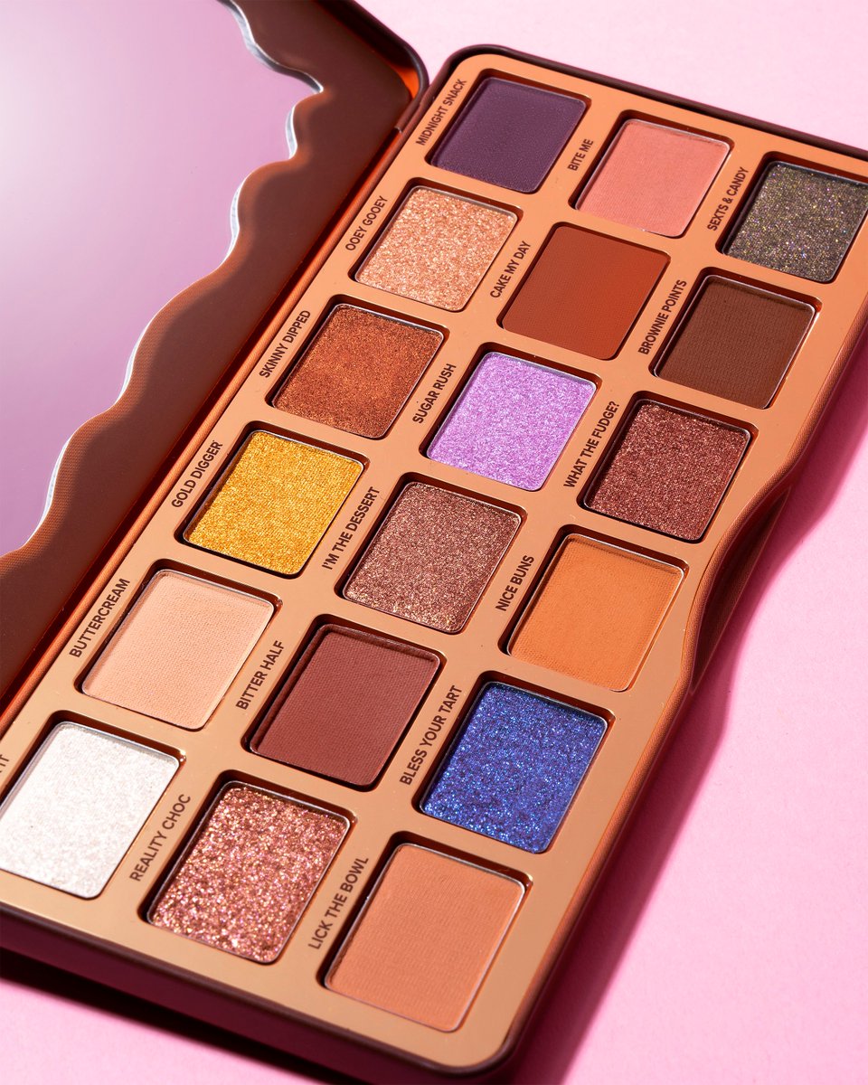 🍫 Happy World Chocolate Day! 🍫 Celebrate the sweetest day of the year with our Better Than Chocolate palette — NOW ONLY $19! 💖 Run, don't walk to toofaced.com to shop! 😍 #toofaced #tfcrueltyfree #tfchocolate