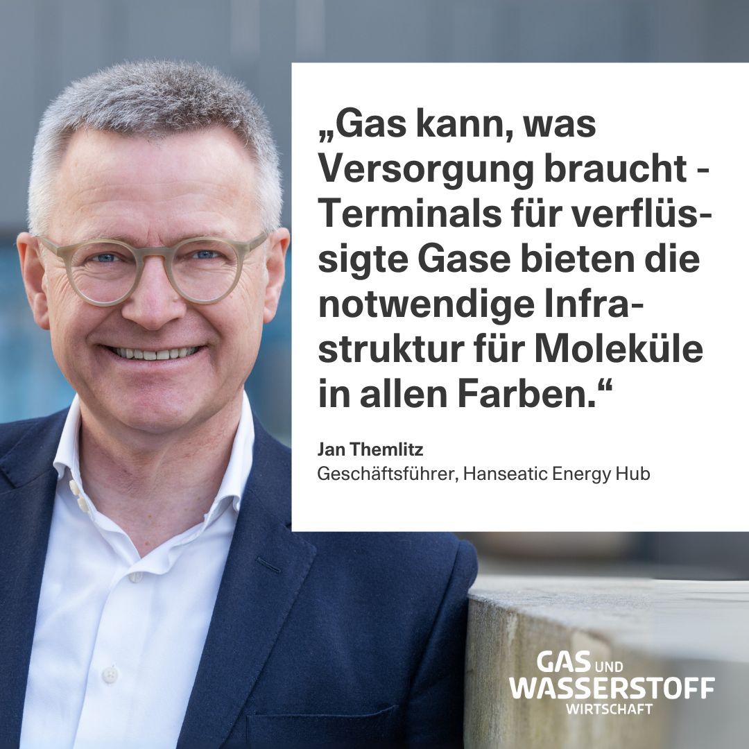 In Stade entsteht mit dem Hanseatic Energy Hub ein zukunftsweisender Umschlagpunkt für klimaneutrale Energieträger. Der LNG-Terminal stärkt die Versorgungssicherheit – und ist von Anfang an H2-ready für die Energie-Transformation.