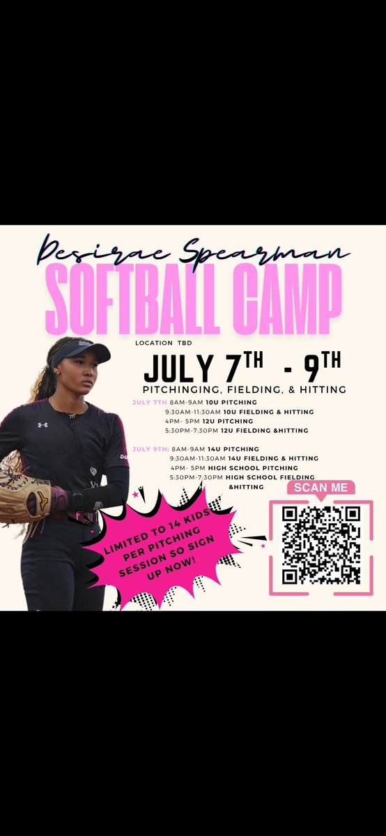 HanksSoftball's tweet photo. @DesiraeSpearman 🥎 camp off and running with 10u!! Still a couple of spots remaining in the other sessions! @HanksSBBooster @JMHanksHigh @HanksGutierrez @Coach_Veliz @YISDAthletics1 @HanksAthletics https://t.co/pfSagOq5mx