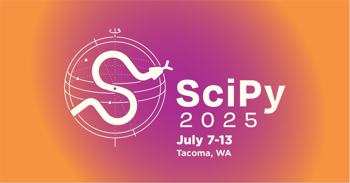 IT’S HERE! SciPy 2025 has OFFICIALLY kicked off at the Tacoma Convention Center! 🐍 Create, code, and collaborate with attendees and speakers from industry, academia, and government on the latest projects in this incredible week of data excellence, and enjoy your time at SciPy