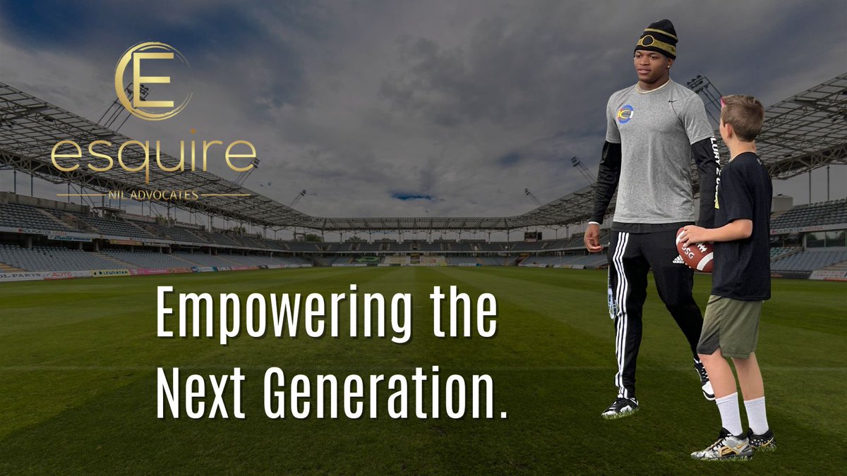 At Esquire, we’re not just here for today’s athletes—we’re building a foundation for the next generation. Education, advocacy, and community are how we create a future where everyone in the game thrives.

Let’s do it together.
esquirenil.com/contact/

#NIL #NCAA #Sports #Esquire