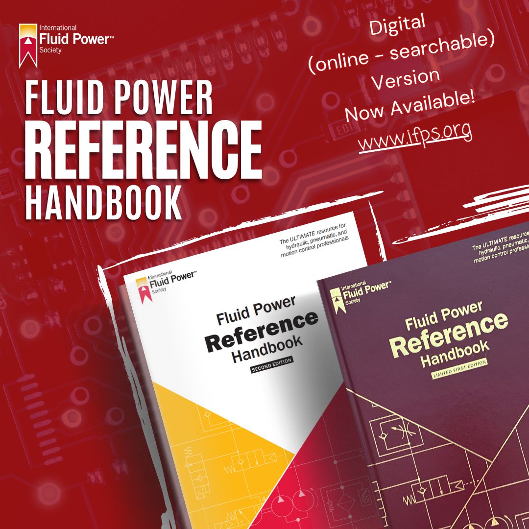 The_IFPS's tweet image. Why buy a Fluid Power Reference Handbook?
Because it is one of the most comprehensive, up-to-date, and practical resources available for professionals working in or entering the fluid power industry.
🔗 buff.ly/6KTynFc
#FluidPower #Hydraulics #ReferenceTools