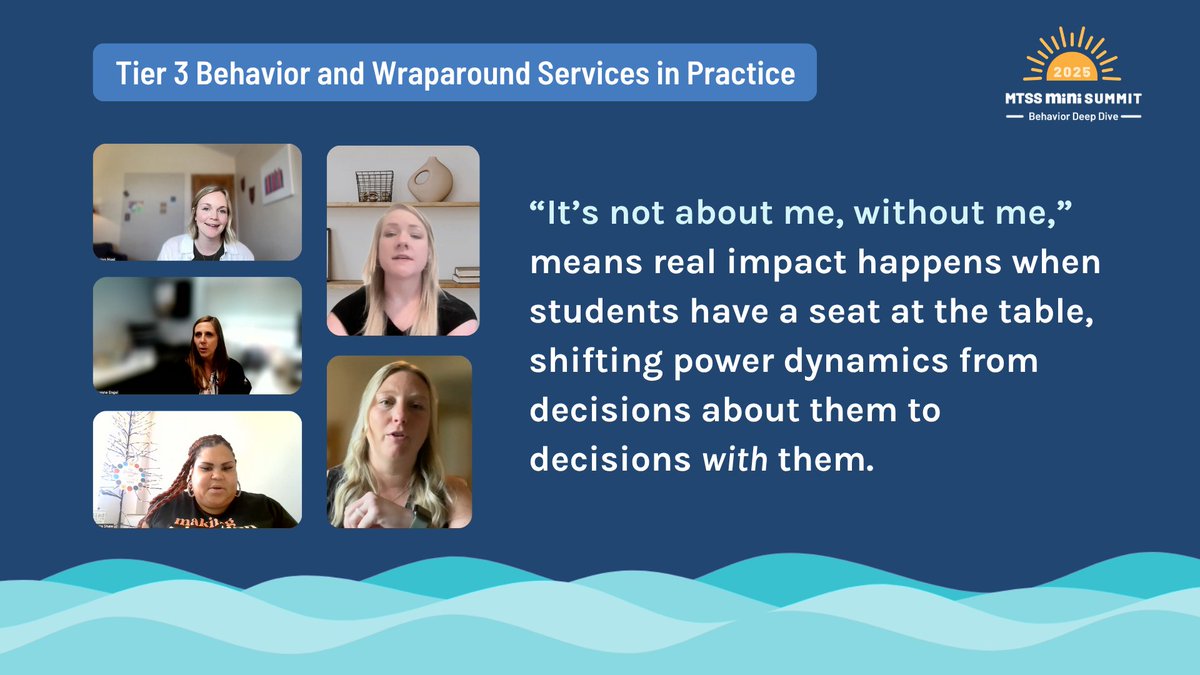 BranchingMinds's tweet image. Because support plans *with* students work better than plans for them.

Missed our summer #MTSSMiniSummit? 

📹 Catch the replay here: hubs.la/Q03vBlC70

#StudentVoice #MTSS #BehaviorSupport #BranchingMinds
