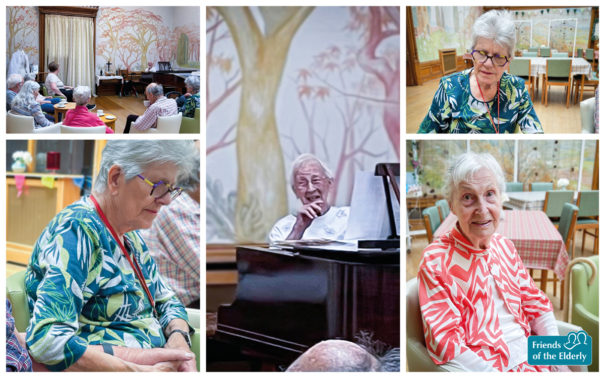 Edna, a resident at Friends of the Elderly Malvern, recently delighted her care home friends by playing piano for them. What a musical treat ❤️🎹

Find out more about Friends of the Elderly Malvern here: ow.ly/hgN350WlyUl #Malvern #Worcestershire #piano #carehomes