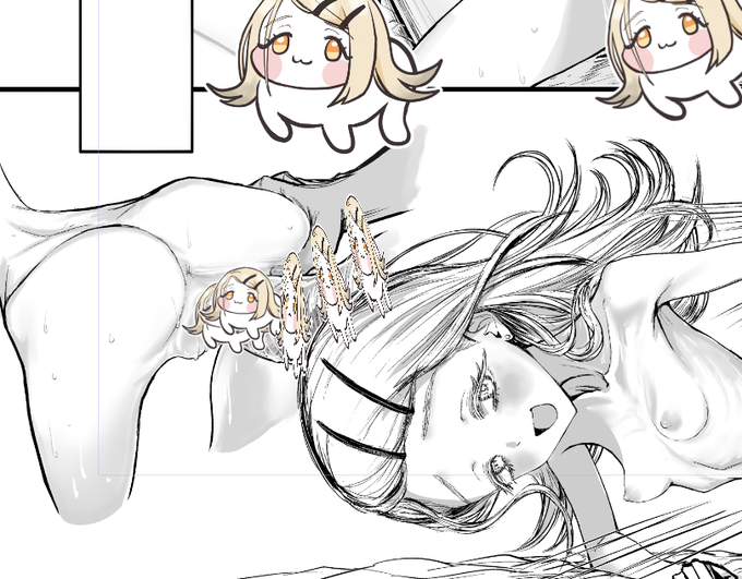 海苔修正←人がせっかくちんちん描いたのにふざけるなよこれ 