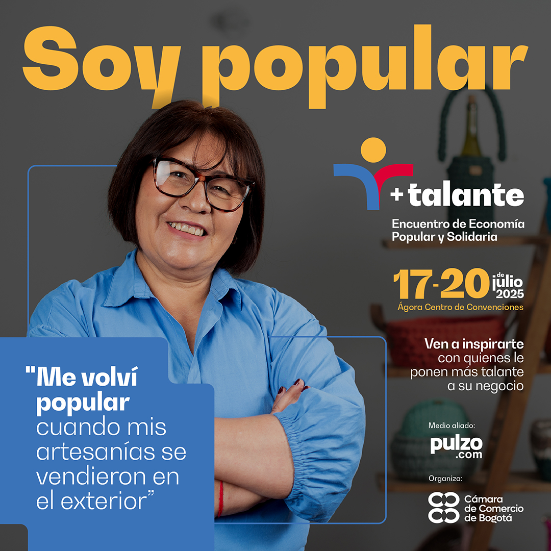 ¿Sabías que ser popular también es llevar tus productos al siguiente nivel?

En +Talante 2025 celebramos el poder de los negocios con empuje, creatividad y comunidad.

📍 Ágora Bogotá | 📅 17 al 20 de julio
🚩Entrada libre
🔗 Inscríbete aquí: assets-usa.mkt.dynamics.com/c7e14a43-ff50-…
