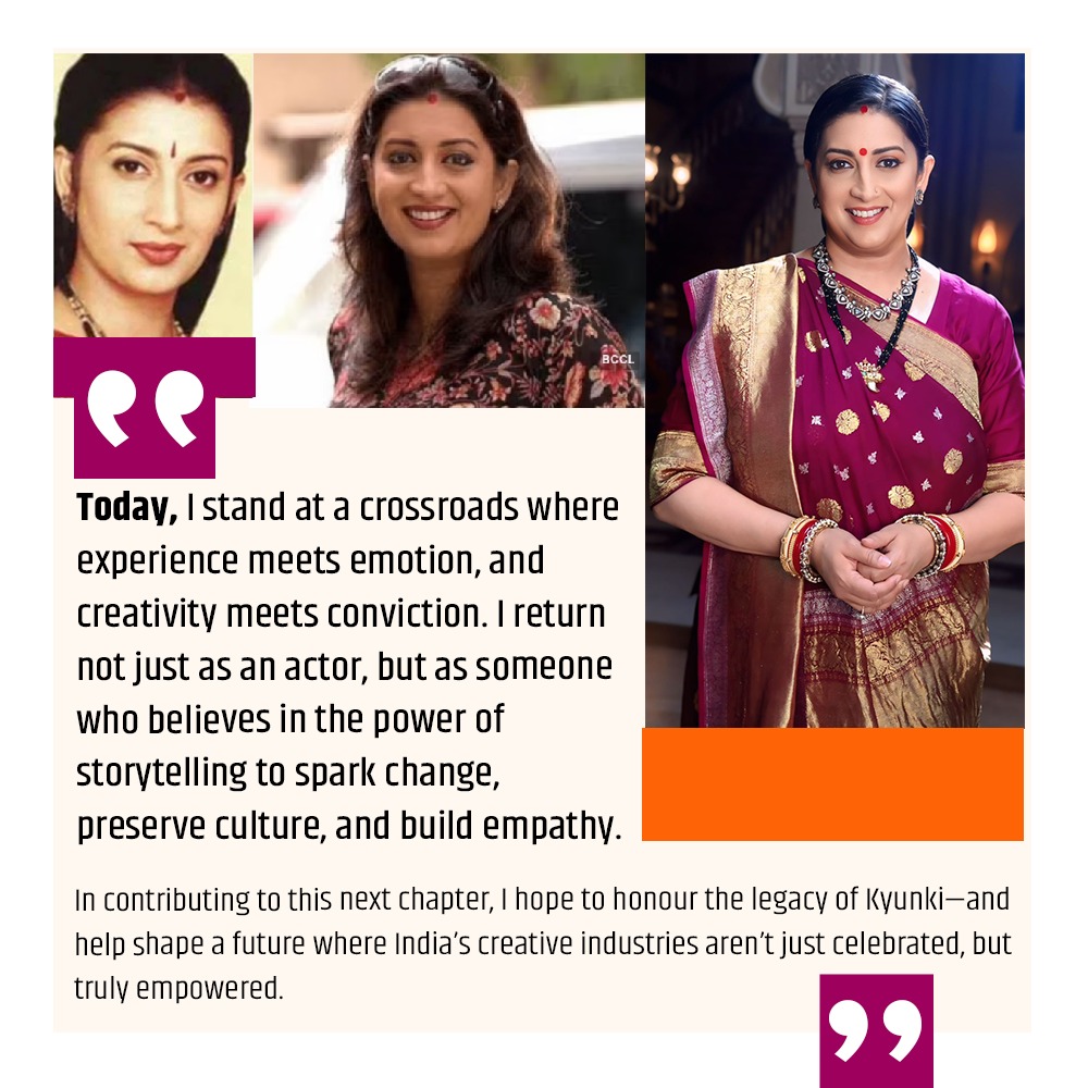 The return of #KyunkiSaasBhiKabhiBahuThi feels like opening an old family album—familiar faces, timeless values, and a deep sense of belonging.

She has lived a thousand lives on screen and one off it—but Tulsi was never just a character.
She was a companion during dinner-time