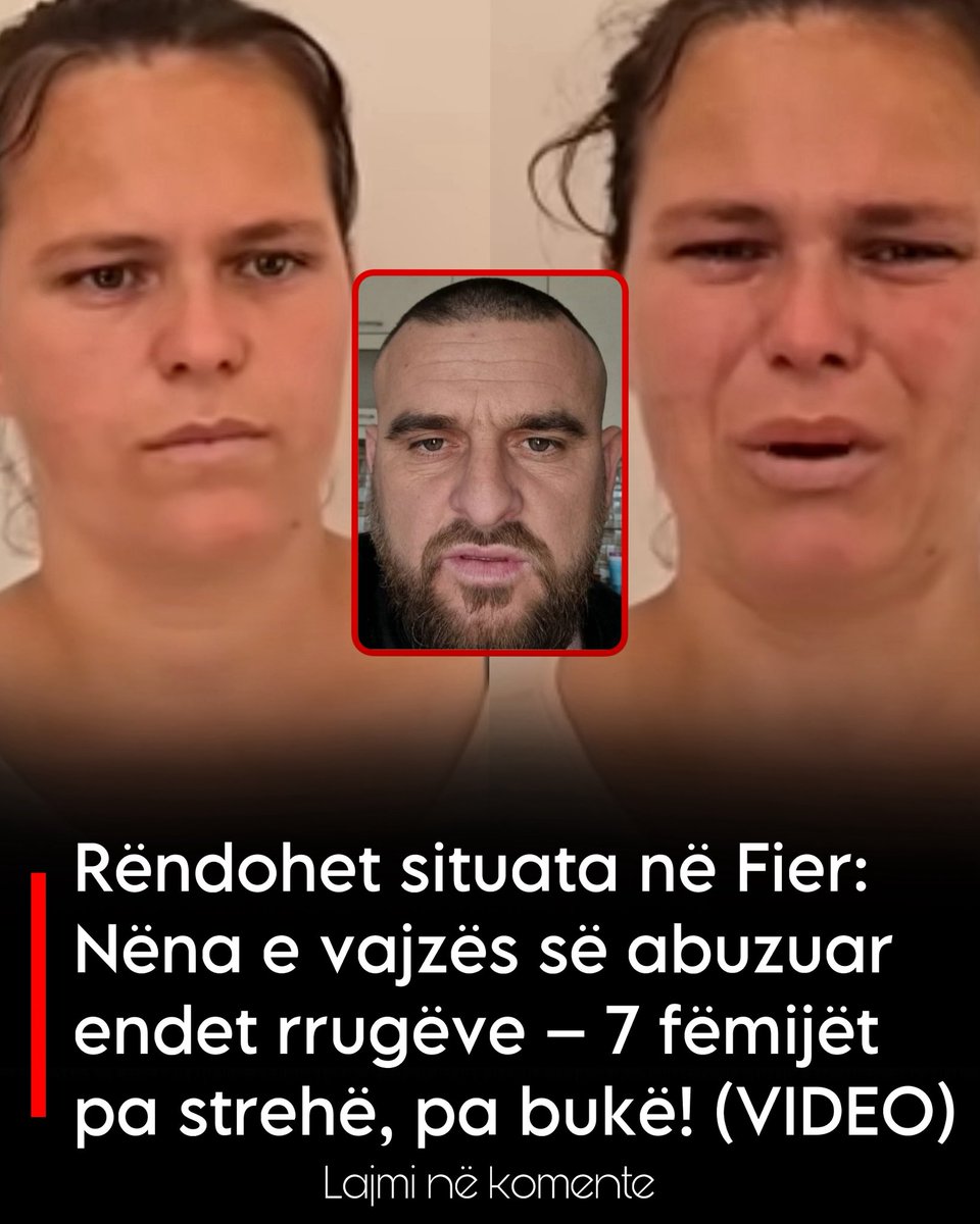 ekskluzivet's tweet photo. 💔 Pa shtëpi, pa bukë, pa shpresë… Nëna e vajzës së abuzuar në Fier endet rrugëve me 7 fëmijë! https://t.co/yhrtMeeDEE