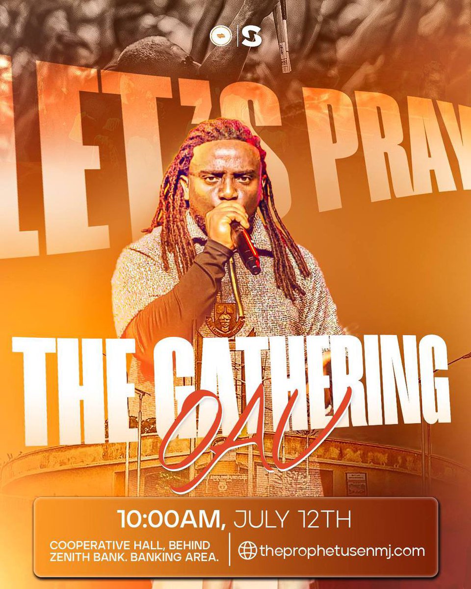 themaninileife's tweet image. 5 more days OAU! 

The Prophet Usen MJ is coming for you! 
It is your season, it is your time. 
Your life will be changed forever. 

Date: 12th July, 2025 
Venue: Cooperative Hall, Behind Zenith Bank, Banking Area, Obafemi Awolowo University Campus 
Time: 10am

#theprophetusenmj…