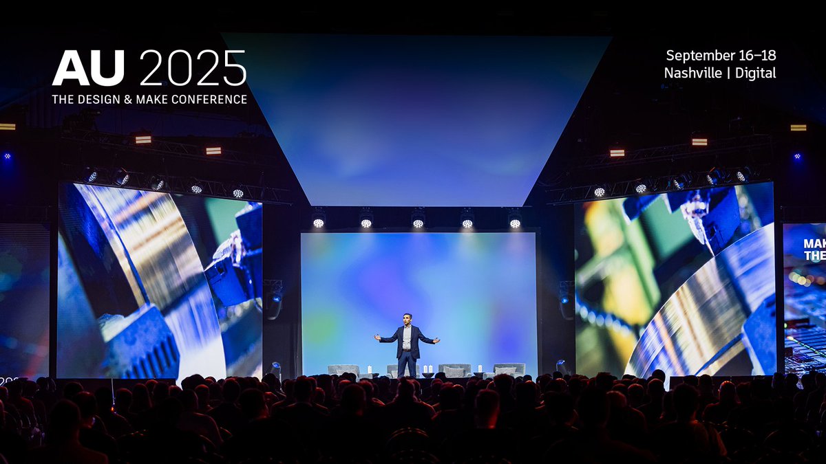 autodesku's tweet image. ๐จ ๐จ๐จOur biggest discount of the year ends today, July 7! ๐ Register for #AU2025 before 11:59 PT to lock in the best rate and join us in Nashville for the event of the year for the Design & Make community! Ready to get started? ๐ autode.sk/3SBgPSu