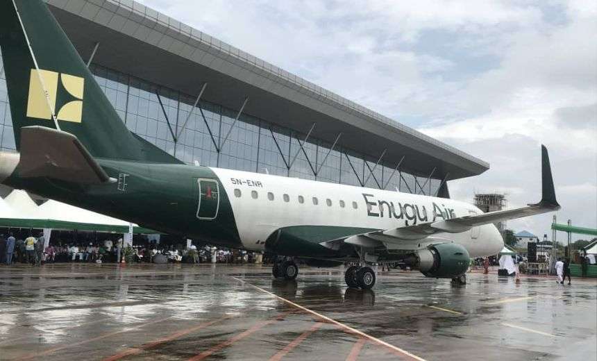 NigeriaStories's tweet photo. BREAKING NEWS: Enugu Air begins Domestic Flight Operations across Nigeria 🇳🇬 https://t.co/z4xyRisFt7